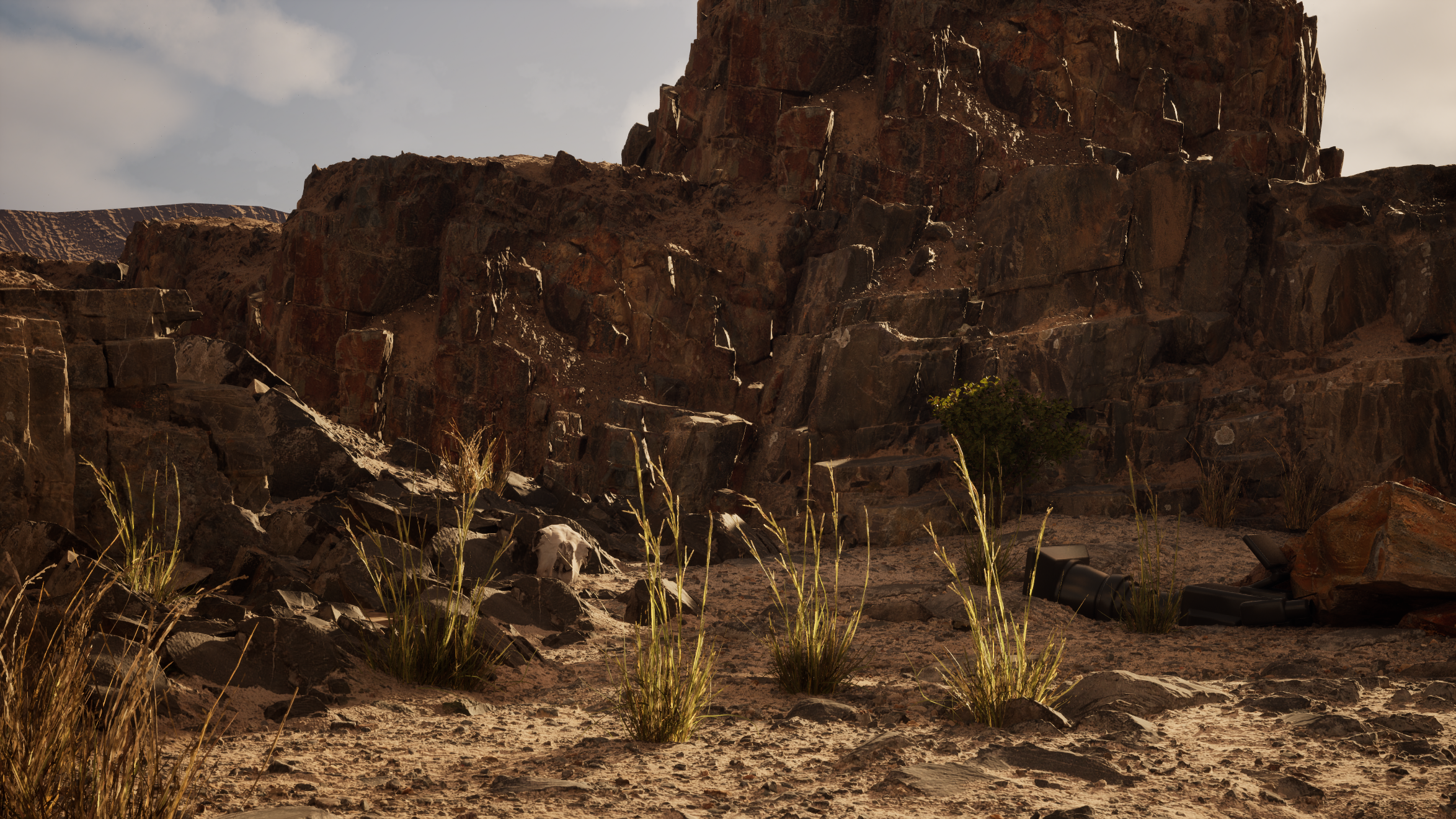 Rocky Desert: lighting detail